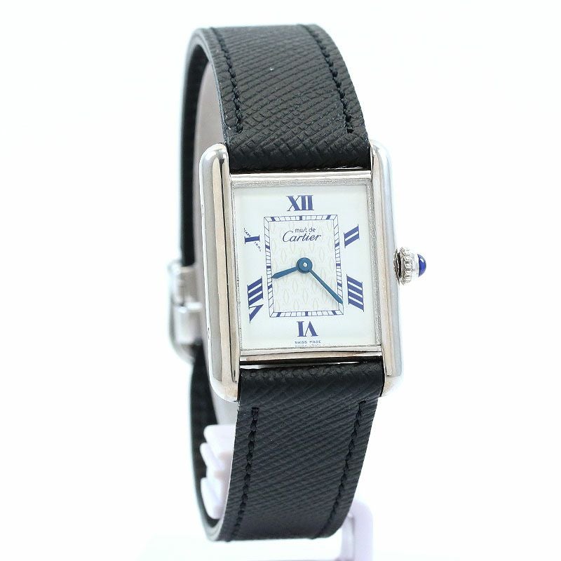【中古】CARTIER MUST TANK SMALL MODEL カルティエ マストタンク SM W1014054