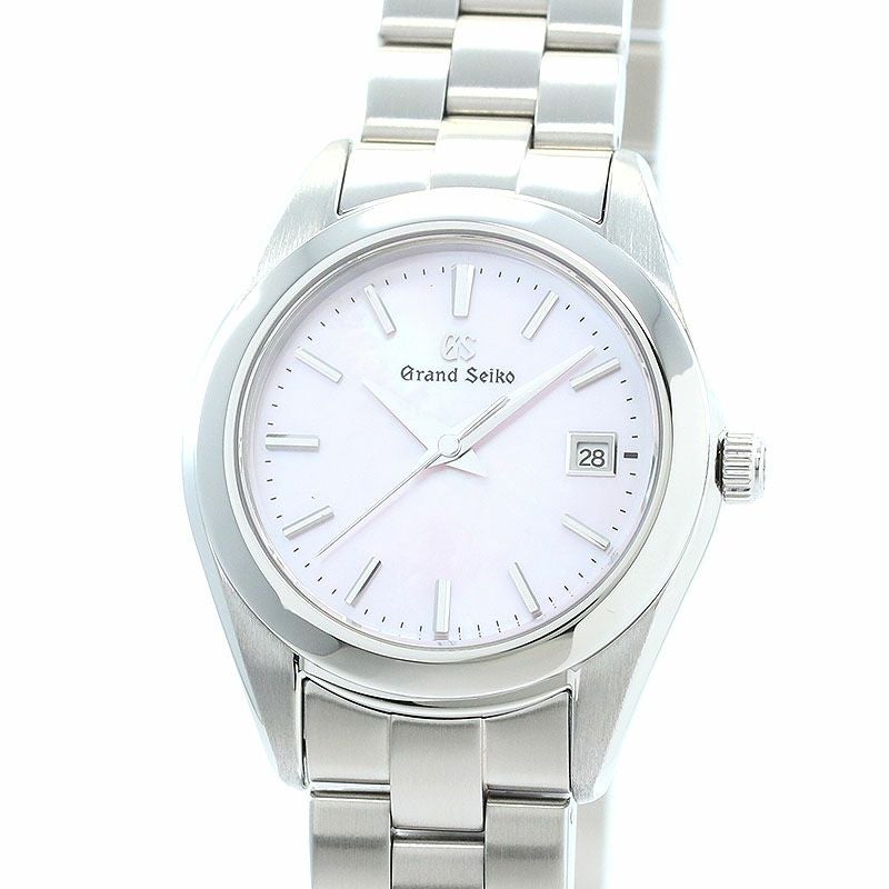 グランドセイコー Grand Seiko 腕時計 ヘリテージコレクション STGF267/4J52-0AB0 デイト ピンクシェル文字盤 SS クオーツアナログ 【中古】 SEIKO（セイコー） グランドセイコー ヘリテージ 腕時計 STGF267 4J52