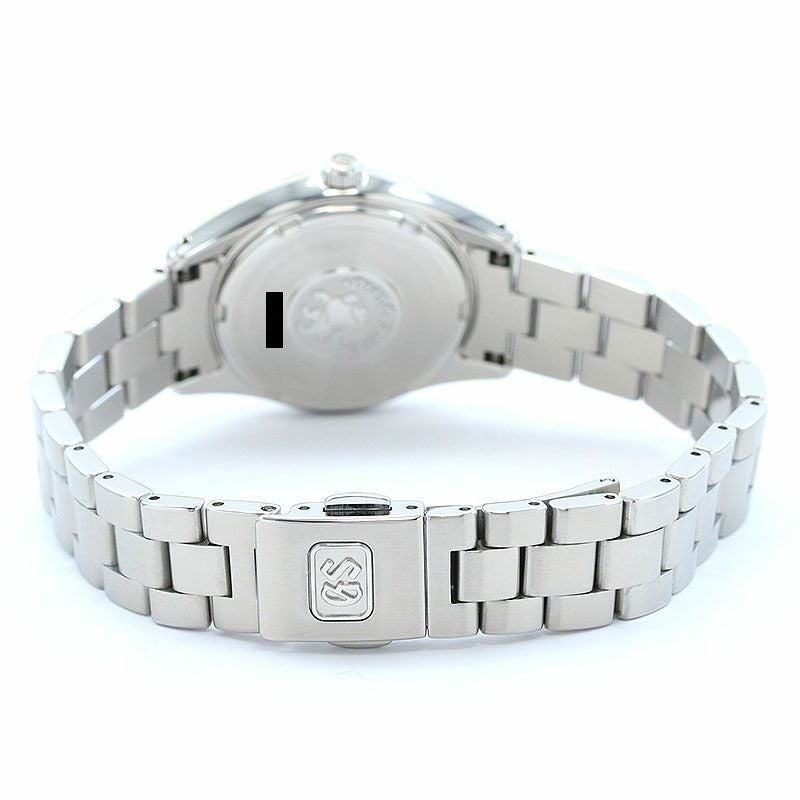 グランドセイコー Grand Seiko 腕時計 ヘリテージコレクション STGF267/4J52-0AB0 デイト ピンクシェル文字盤 SS クオーツアナログ 【中古】 グランドセイコー クオーツ レディース STGF267 白蝶貝 メタルベルト