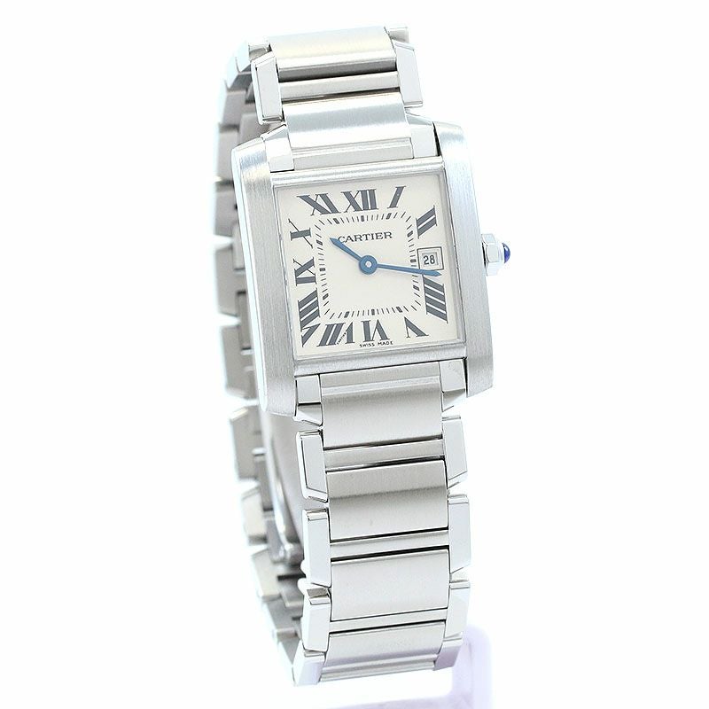 中古】CARTIER TANK FRANCAISE MEDIUM MODEL カルティエ タンク