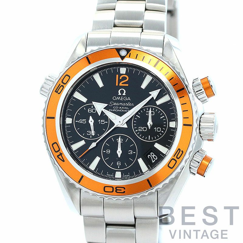 中古】OMEGA SEAMASTER PLANET OCEAN 600M CHRONOGRAPH 37.5MM オメガ