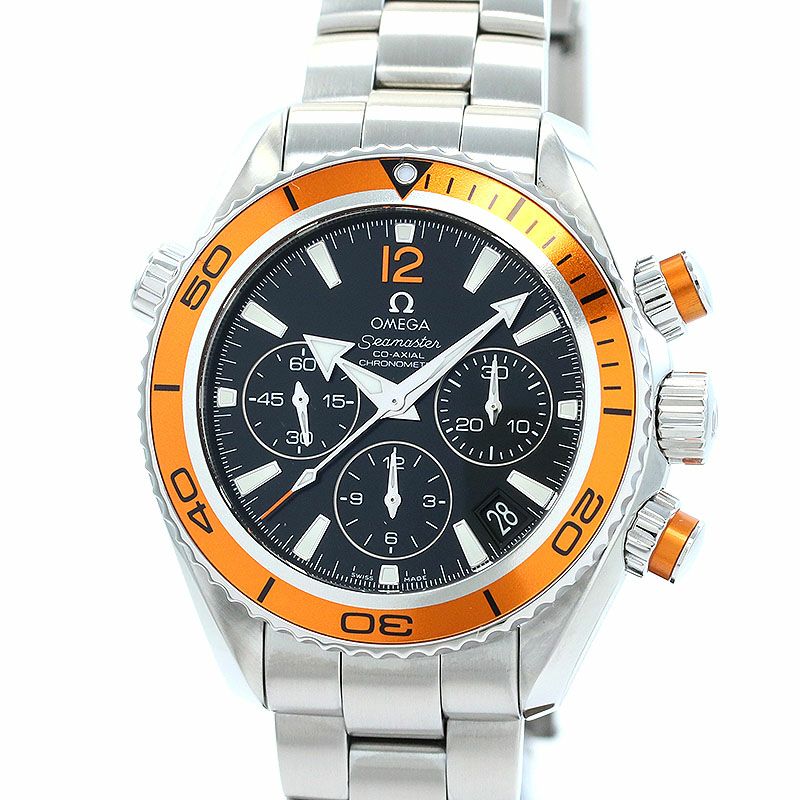 中古】OMEGA SEAMASTER PLANET OCEAN 600M CHRONOGRAPH 37.5MM オメガ