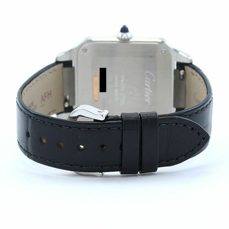 中古】CARTIER SANTOS-DUMONT LARGE MODEL カルティエ サントス 