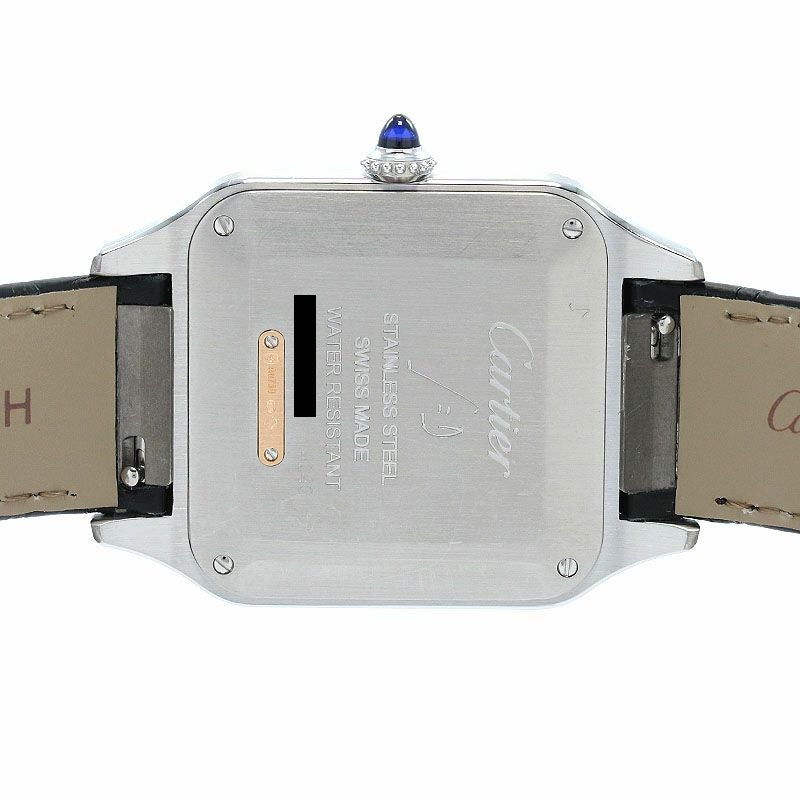 中古】CARTIER SANTOS-DUMONT LARGE MODEL カルティエ サントス 