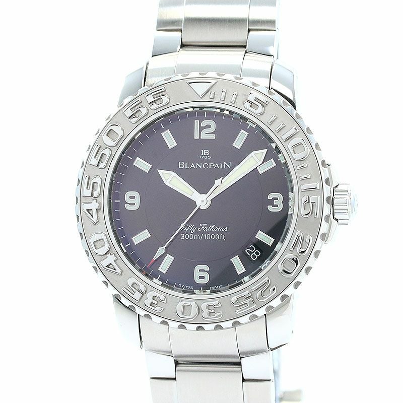 【中古】BLANCPAIN TRILOGY COLLECTION FIFTY FATHOMS ブランパン トリロジーコレクション フィフティファゾムス 2200-1130-71 (N02200O011030A071A)