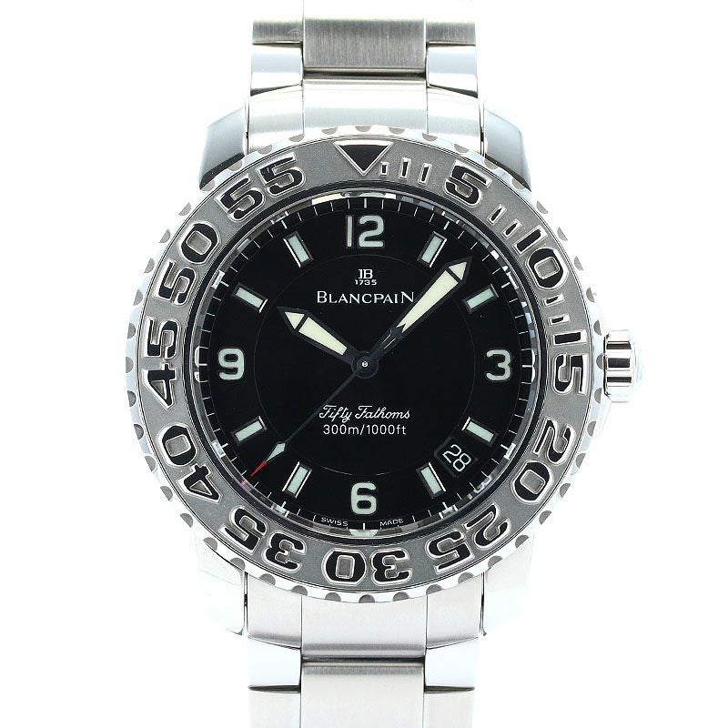 【中古】BLANCPAIN TRILOGY COLLECTION FIFTY FATHOMS ブランパン トリロジーコレクション フィフティファゾムス 2200-1130-71 (N02200O011030A071A)