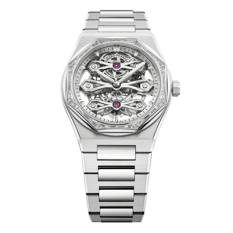 GIRARD-PERREGAUX LAUREATO THREE GOLD BRIDGE ジラール・ペルゴ ロレアート スリー・ゴールド ブリッジ 99112-58S3451-1CM