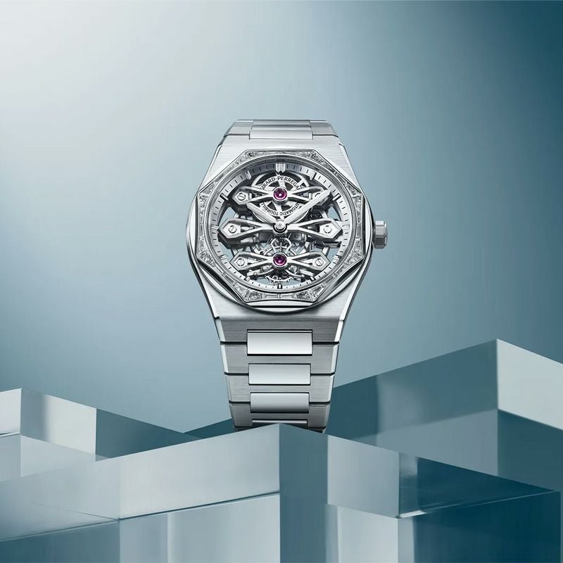 GIRARD-PERREGAUX LAUREATO THREE GOLD BRIDGE ジラール・ペルゴ ロレアート スリー・ゴールド ブリッジ 99112-58S3451-1CM