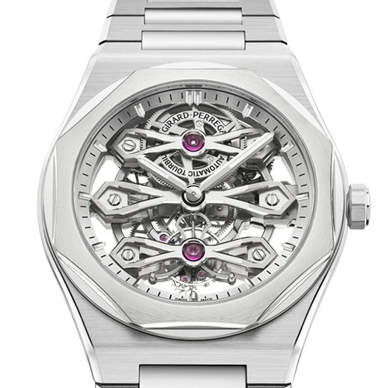 GIRARD-PERREGAUX LAUREATO THREE GOLD BRIDGE ジラール・ペルゴ ロレアート スリー・ゴールド ブリッジ 99112-58-3576-1CM