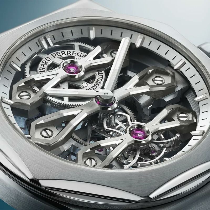 GIRARD-PERREGAUX LAUREATO THREE GOLD BRIDGE ジラール・ペルゴ ロレアート スリー・ゴールド ブリッジ 99112-58-3576-1CM