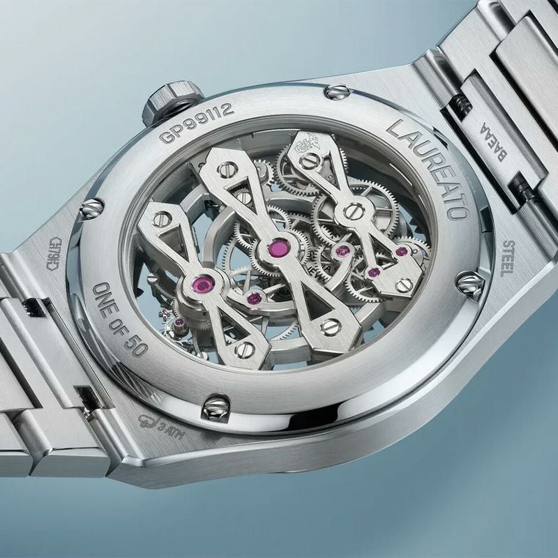 GIRARD-PERREGAUX LAUREATO THREE GOLD BRIDGE ジラール・ペルゴ ロレアート スリー・ゴールド ブリッジ 99112-58-3576-1CM