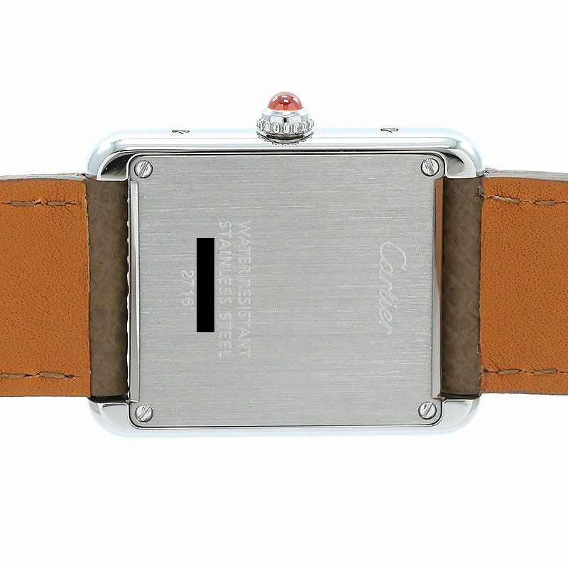 カルティエ 【CARTIER】 タンクソロ SM リミテッドエディション W1019455 レディース オレンジ ステンレススティール 腕時計 時計 TANK SOLO SMALL MODEL LIMITED EDITION ORANGE SS 【中古】 中古】CARTIER TANK SOLO SMALL MODEL LIMITED EDITION カルティエ