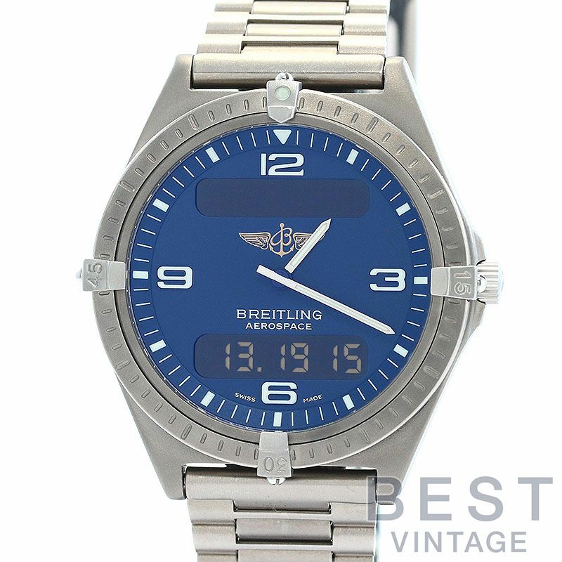 【中古】BREITLING AEROSPACE ブライトリング エアロスペース F56059 (80360)