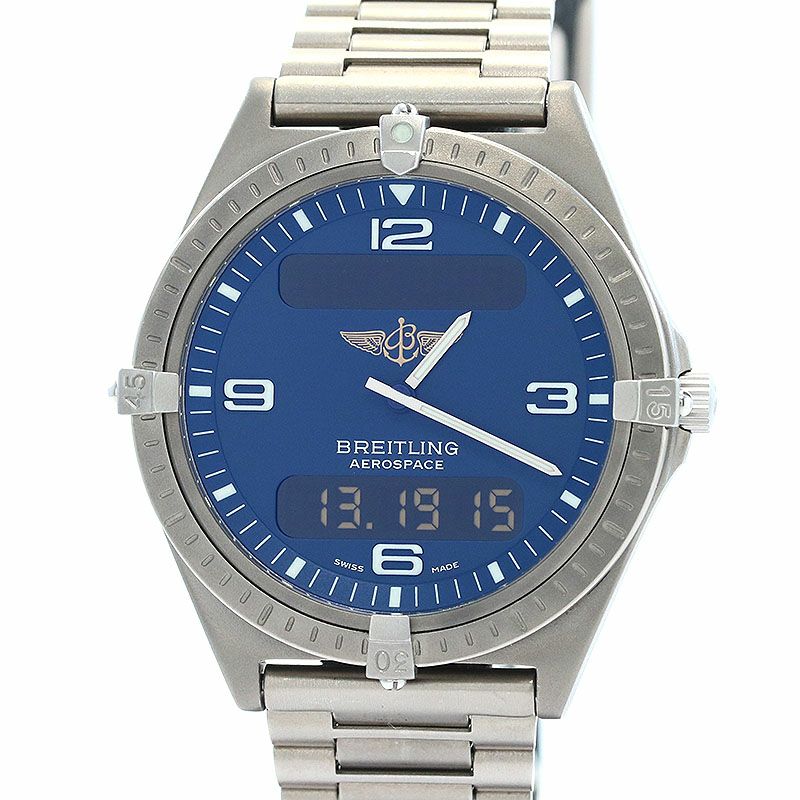 中古】BREITLING AEROSPACE ブライトリング エアロスペース F56059