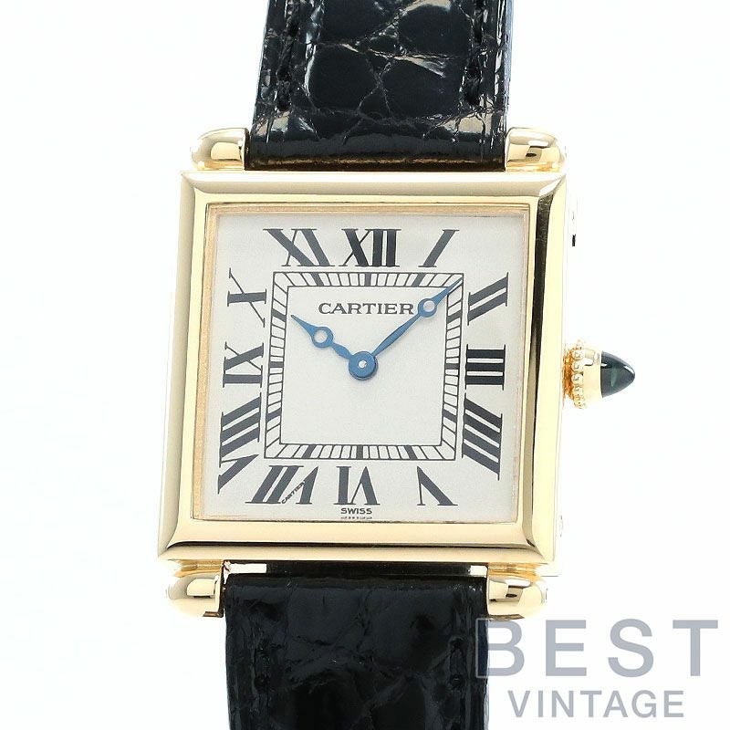カルティエ 腕時計 タンクオビュ W1512256 Cartier - カルティエ 腕時計 タンクオビュ W1512256の通販 by ブラン
