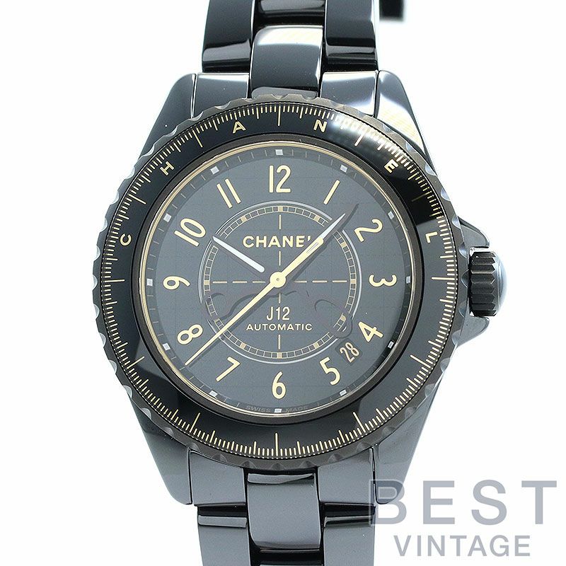 中古】CHANEL J12 COUTURE 38MM シャネル J12 クチュール 38MM H9762 