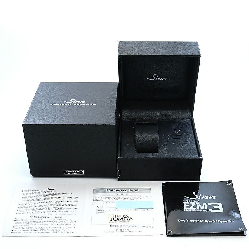 中古】SINN MISSION TIMERS MODEL 603 EZM3 ジン ミッションタイマー