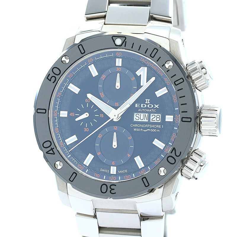 中古】EDOX CHRONOOFFSHORE-1 CHRONOGRAPH AUTOMATIC エドックス