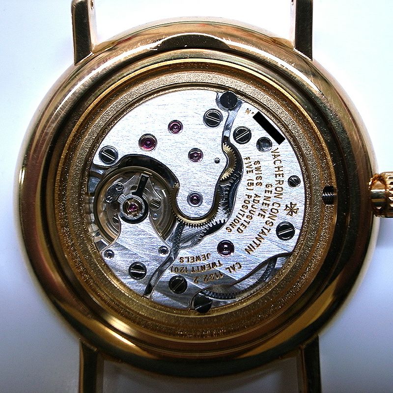 【中古】VACHERON CONSTANTIN ESSENTIAL ヴァシュロン・コンスタンタン エッセンシャル 31039/000J-7550