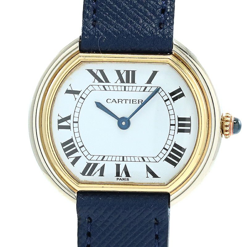 中古】CARTIER ELLIPSE LARGE MODEL PARIS DIAL カルティエ エリプス 