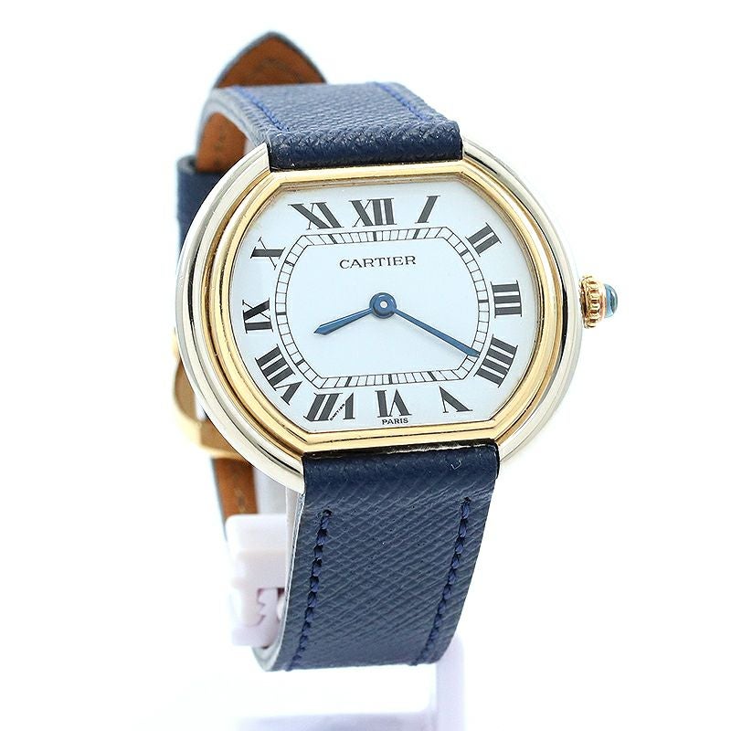 中古】CARTIER ELLIPSE LARGE MODEL PARIS DIAL カルティエ エリプス