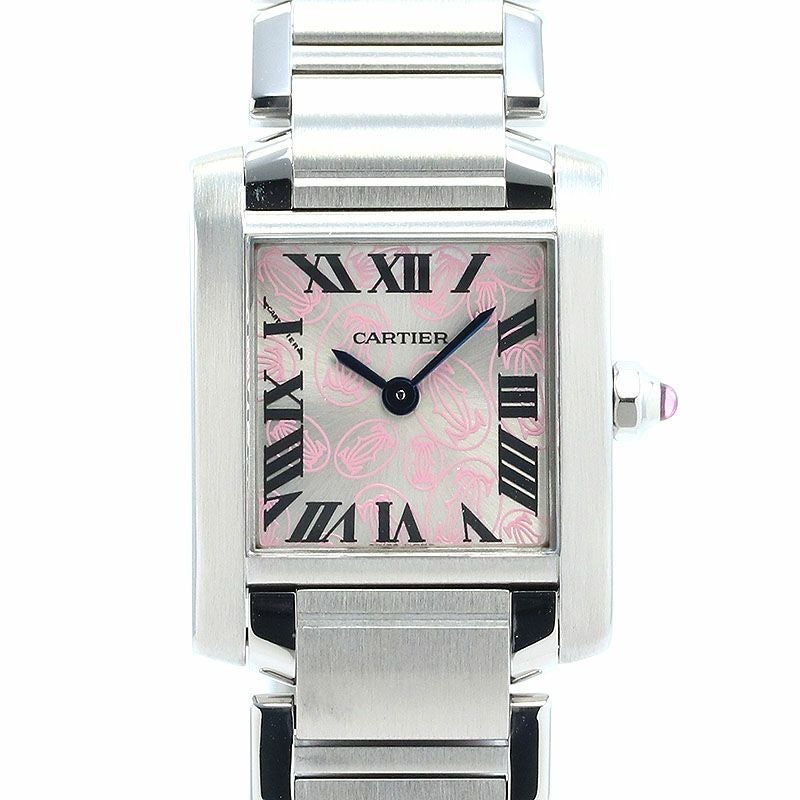 中古】CARTIER TANK FRANCAISE SMALL MODEL 2006 CHRISTMAS LIMITED