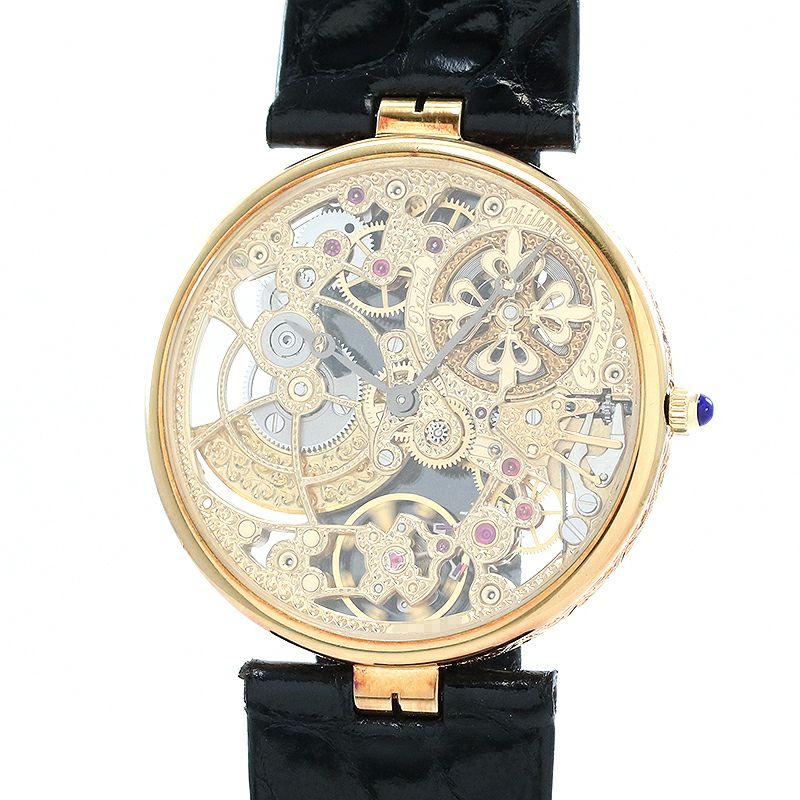 【中古】PATEK PHILIPPE CALATRAVA SQUELETTE / SKELETON パテック・フィリップ カラトラバ スケルトン 3878J-001