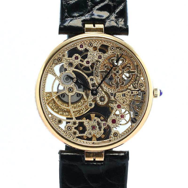 【中古】PATEK PHILIPPE CALATRAVA SQUELETTE / SKELETON パテック・フィリップ カラトラバ スケルトン 3878J-001
