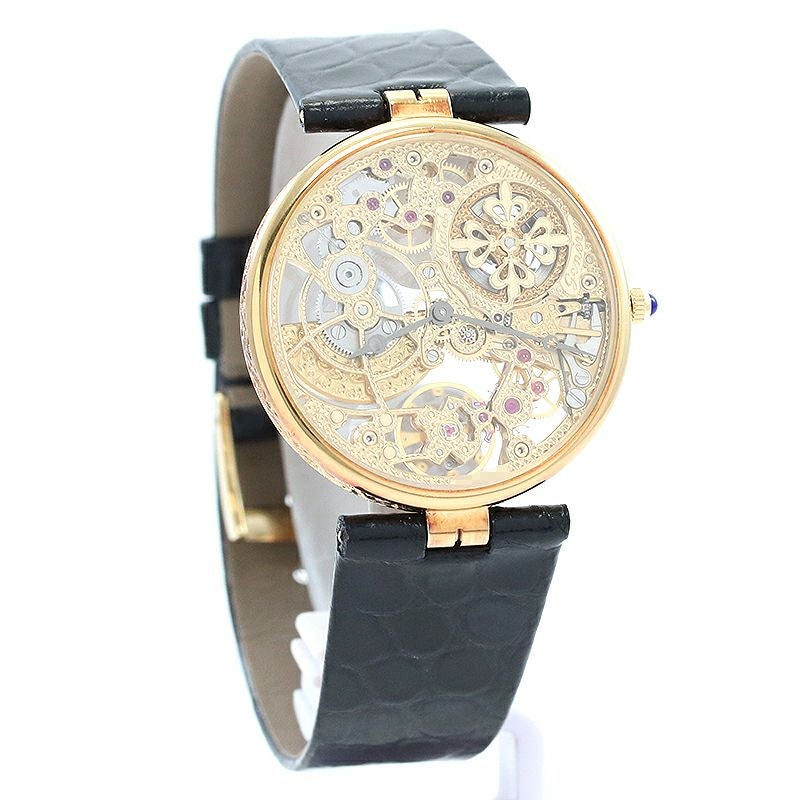 【中古】PATEK PHILIPPE CALATRAVA SQUELETTE / SKELETON パテック・フィリップ カラトラバ スケルトン 3878J-001