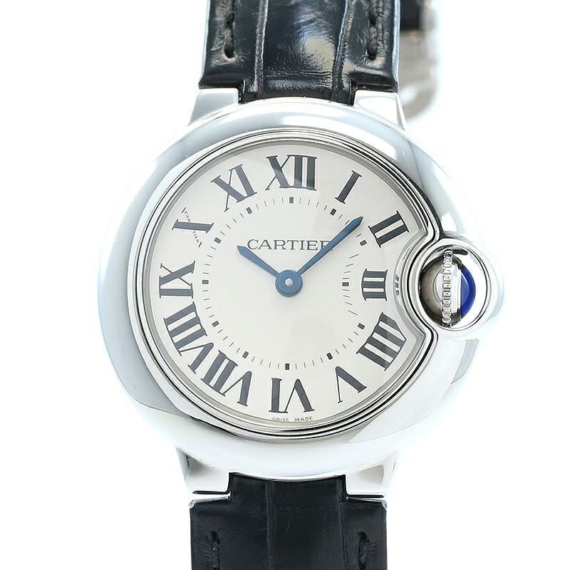 中古】CARTIER BALLON BLEU DE CARTIER 28MM カルティエ バロン ブルー
