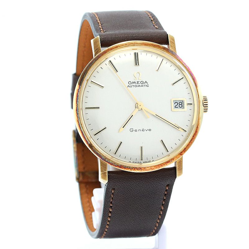 オメガ ジュネーブ デイト OMEGA 自動巻き オートマチック 初期型