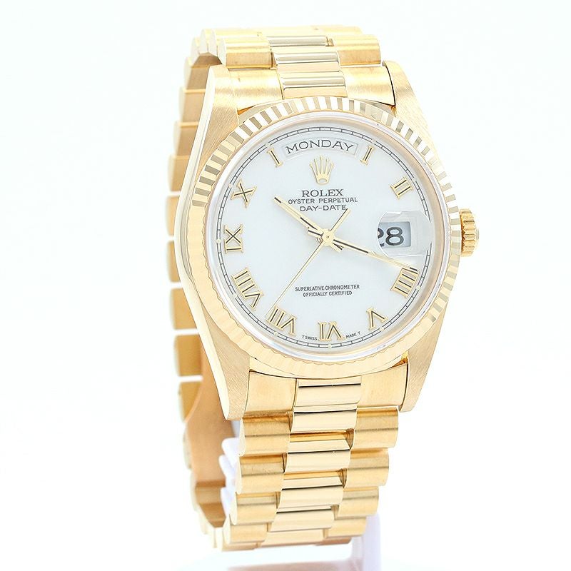 中古】ROLEX OYSTER PERPETUAL DAY-DATE 36 SHANTUNG DIAL ロレックス