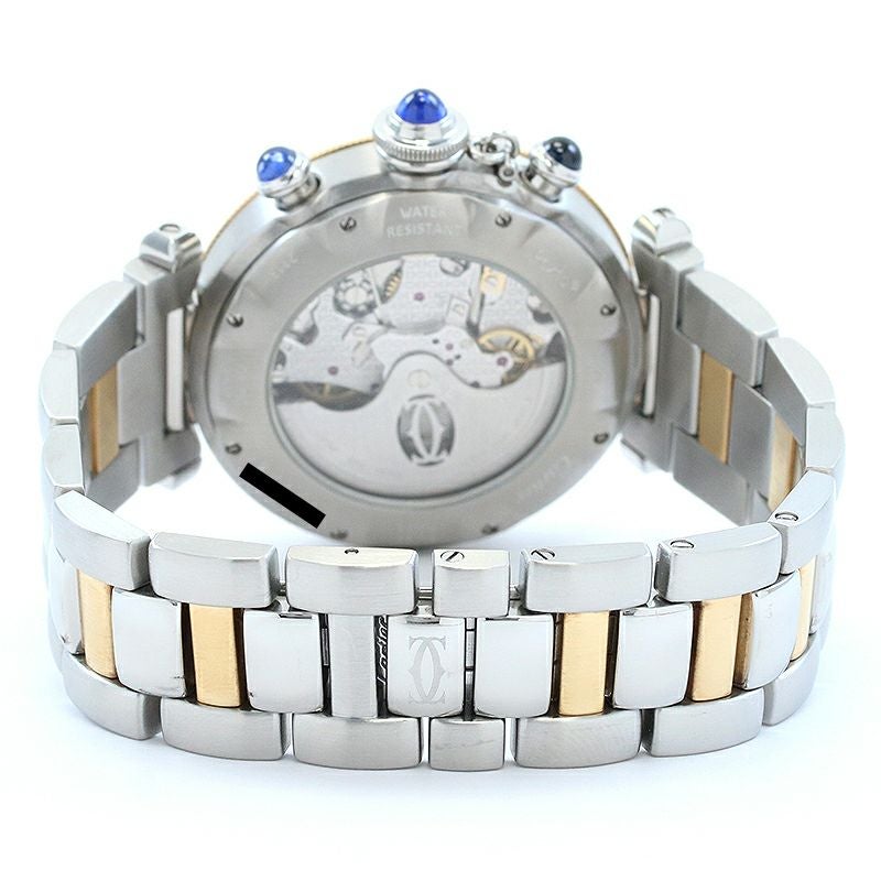 中古】CARTIER PASHA DE CARTIER PLONGEUR CHRONOGRAPH カルティエ
