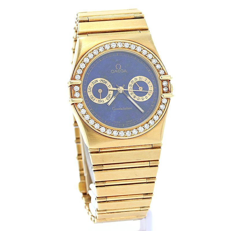 【中古】OMEGA CONSTELLATION DAY-DATE LAPIS LAZULI DIAL オメガ コンステレーション デイデイト ラピスラズリダイヤル 496.1071