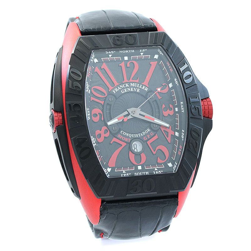 【中古】FRANCK MULLER CONQUISTADOR GRAND PRIX ERGAL フランク・ミュラー コンキスタドール グランプリ エルガ 9900SCDTGPG ER (9900 SC DT GPG)
