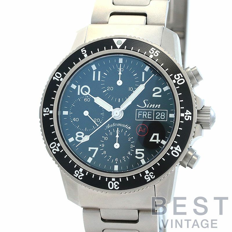 【中古】SINN PILOT CHRONOGRAPH MODEL 103TI.AR ジン パイロットクロノグラフ モデル103TI.AR 103.TI.AR