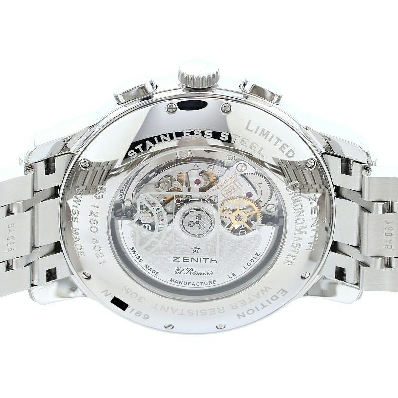 【中古】ZENITH CHRONOMASTER XXT OPEN 40TH ANNIVERSARY LIMITED EDITION ゼニス クロノマスター XXT オープン 40周年記念限定 03.1260.4021/69.C505
