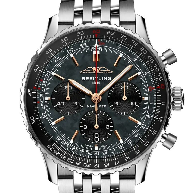 BREITLING NAVITIMER B01 CHRONOGRAPH 43 JAPAN EDITION ブライトリング ナビタイマー B01 クロノグラフ 43 ジャパン エディション AB01381G1B1A1