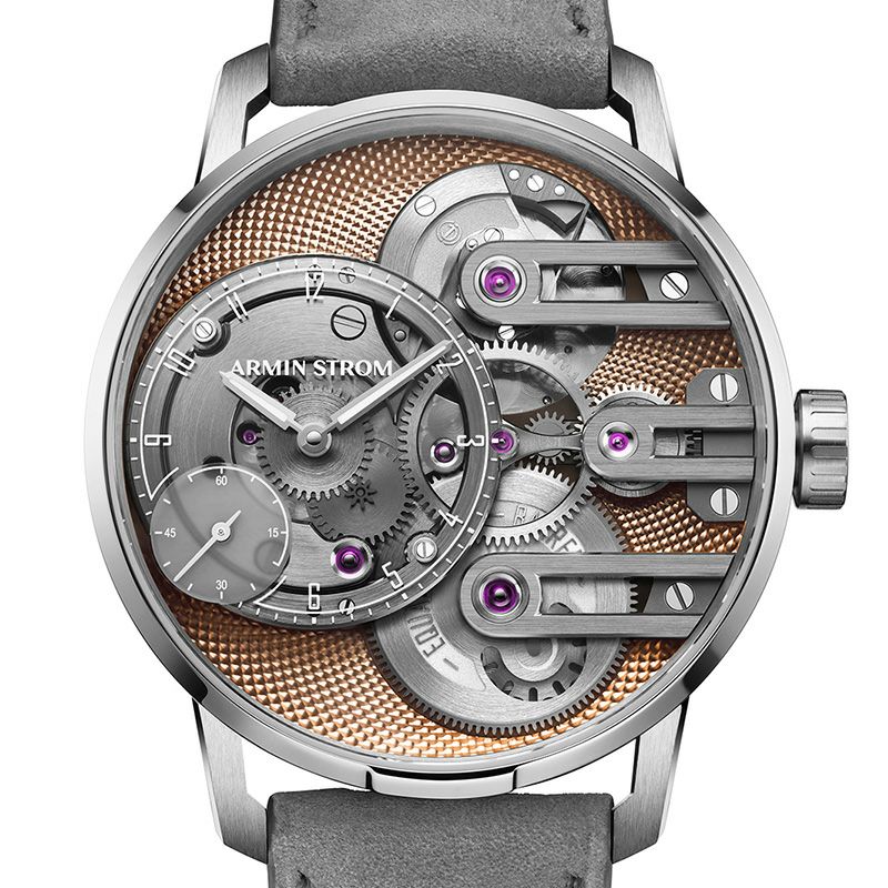 ARMIN STROM Gravity Equal Force Ultimate Sapphire Salmon アーミン・シュトローム グラヴィティ・イークォル・フォース アルティメット・サファイア サーモン ST24-GEF.SAL