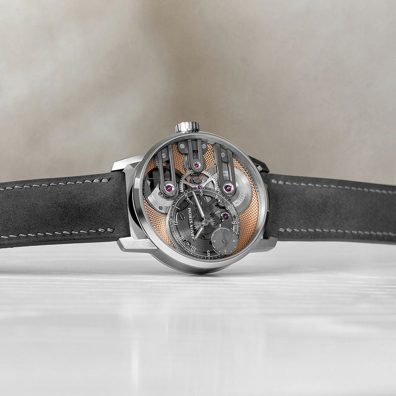 ARMIN STROM Gravity Equal Force Ultimate Sapphire Salmon アーミン・シュトローム グラヴィティ・イークォル・フォース アルティメット・サファイア サーモン ST24-GEF.SAL