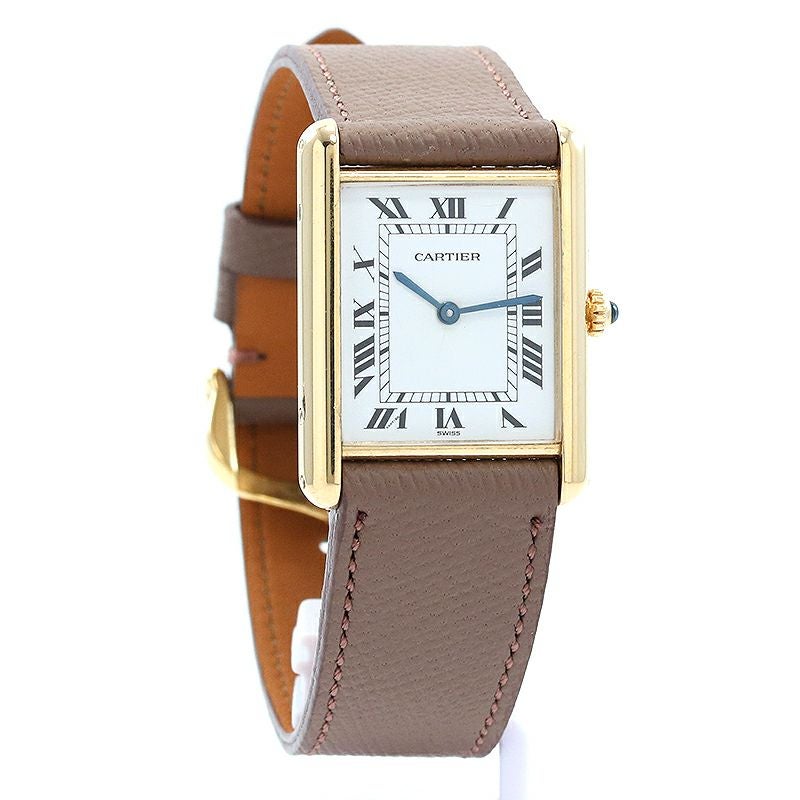 中古】CARTIER TANK LOUIS CARTIER LARGE MODEL カルティエ タンク