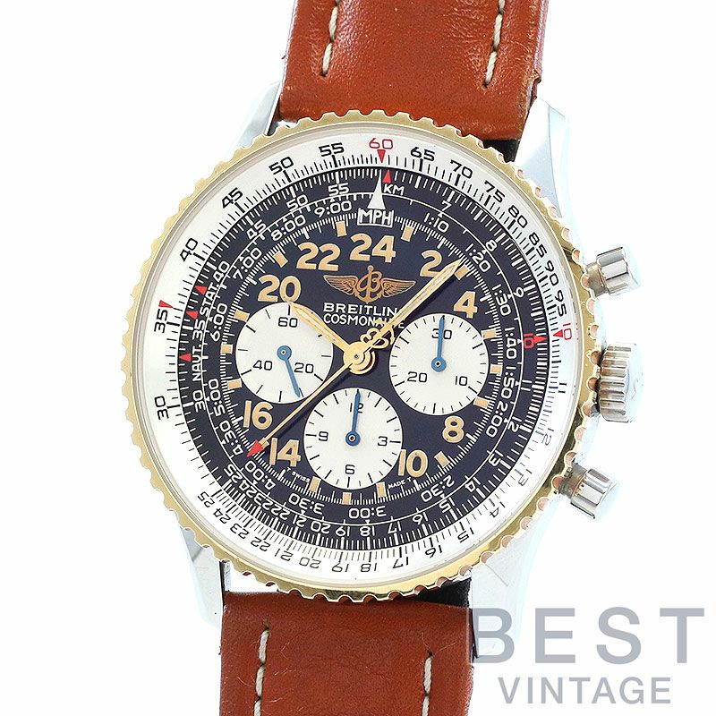 【中古】BREITLING NAVITIMER COSMONAUTE II ブライトリング ナビタイマー コスモノート II D12022 (D122B13LBL)