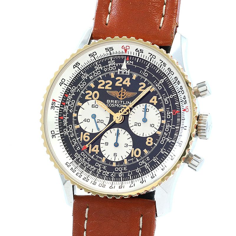 【中古】BREITLING NAVITIMER COSMONAUTE II ブライトリング ナビタイマー コスモノート II D12022 (D122B13LBL)