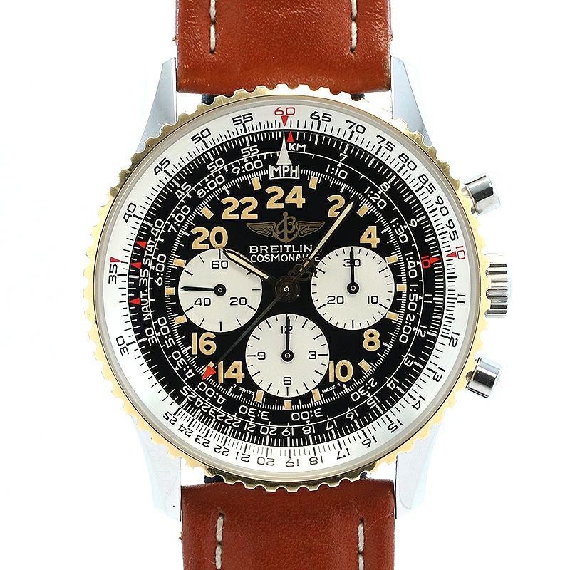 【中古】BREITLING NAVITIMER COSMONAUTE II ブライトリング ナビタイマー コスモノート II D12022 (D122B13LBL)