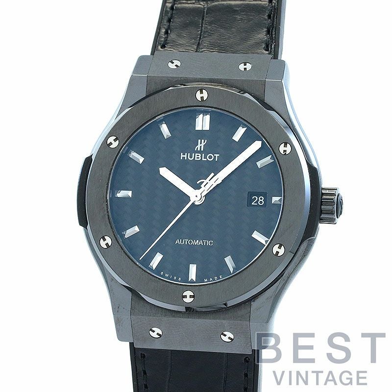 【中古】HUBLOT CLASSIC FUSION BLACK MAGIC 42MM ウブロ クラシックフュージョン ブラックマジック 42MM 542.CM.1771.RX