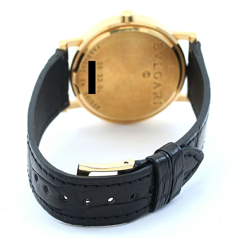 中古】BVLGARI BVLGARI BVLGARI QUARTZ 33MM ブルガリ ブルガリ 