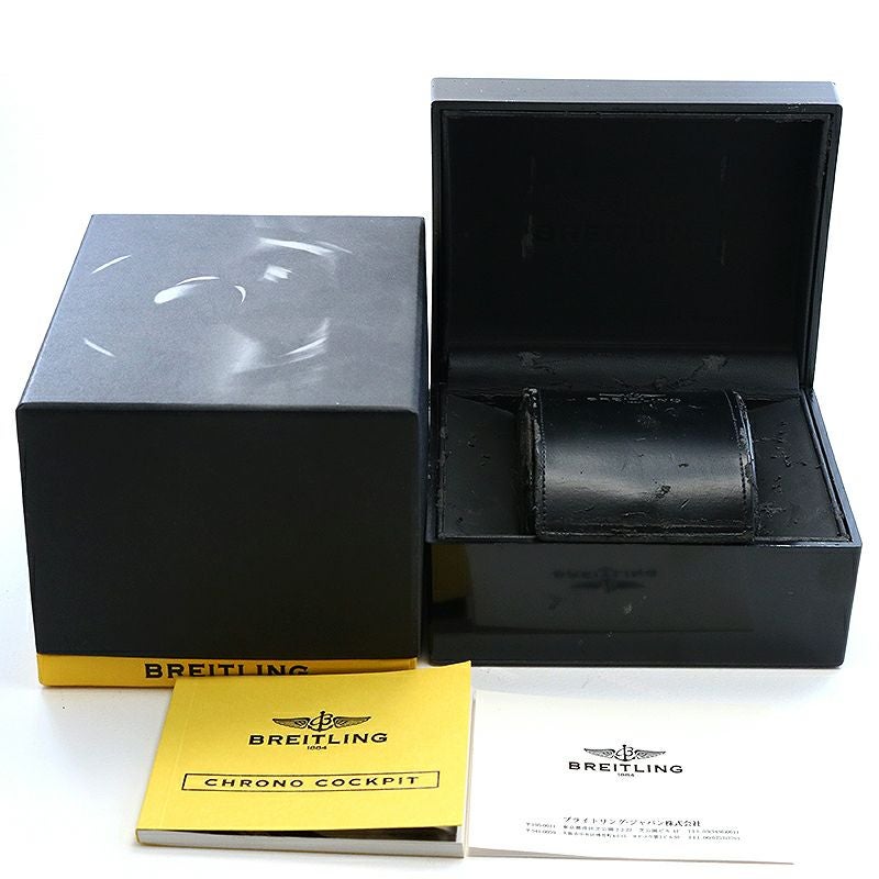 ブライトリング　時計用　箱のみ 中古】BREITLING CHRONO COCKPIT ブライトリング クロノ コックピット