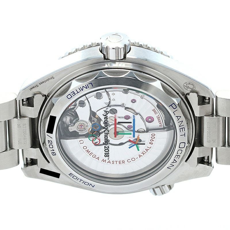 【中古】OMEGA SEAMASTER PLANET OCEAN 600M 43.5MM PYEONGCHANG 2018 LIMITED オメガ シーマスター プラネットオーシャン 600M 43.5MM ピョンチャン 2018 リミテッド 522.32.44.21.03.001