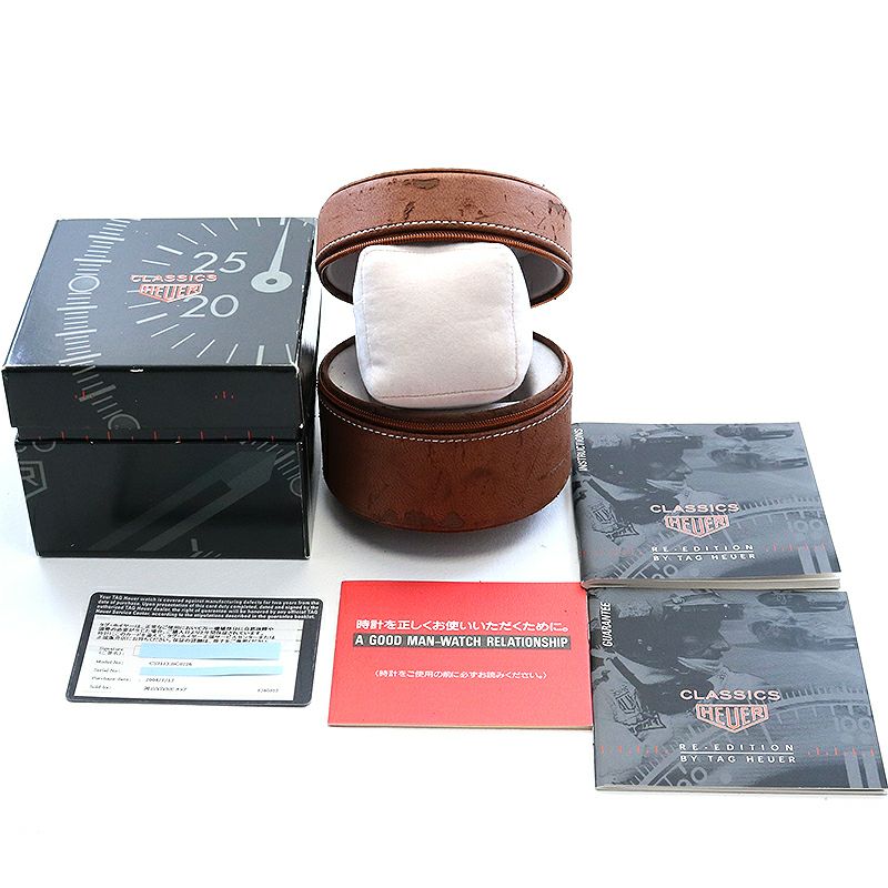 中古】TAG HEUER CARRERA CHRONOGRAPH CLASSIC 1964 RE-EDITION タグ