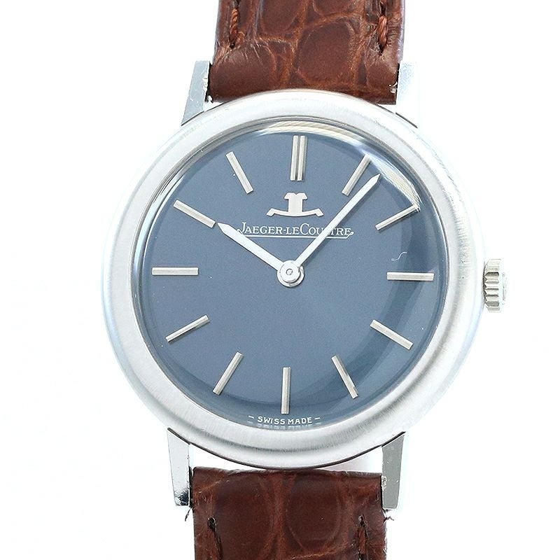 【OH済】 ジャガールクルト 【JAEGER-LECOULTRE】 ヴィンテージ メカニカル オーバルシェイプ ウォッチ 6012-22 レディース ブルー K18ホワイトゴールド 腕時計 時計 VINTAGE MECHANICAL OVAL SHAPE WATCH BLUE K18WG JL【中古】 中古】JAEGER-LECOULTRE VINTAGE MECHANICAL OVAL SHAPE WATCH